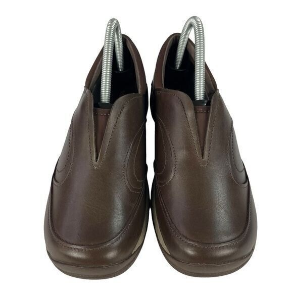 Merrell Encore Q2 Shoes Womens Size 8 Moc Leather Expresso Brown Slip-On - Picture 5 of 10